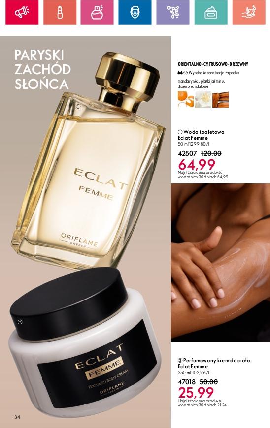 Gazetka promocyjna Oriflame str. 34