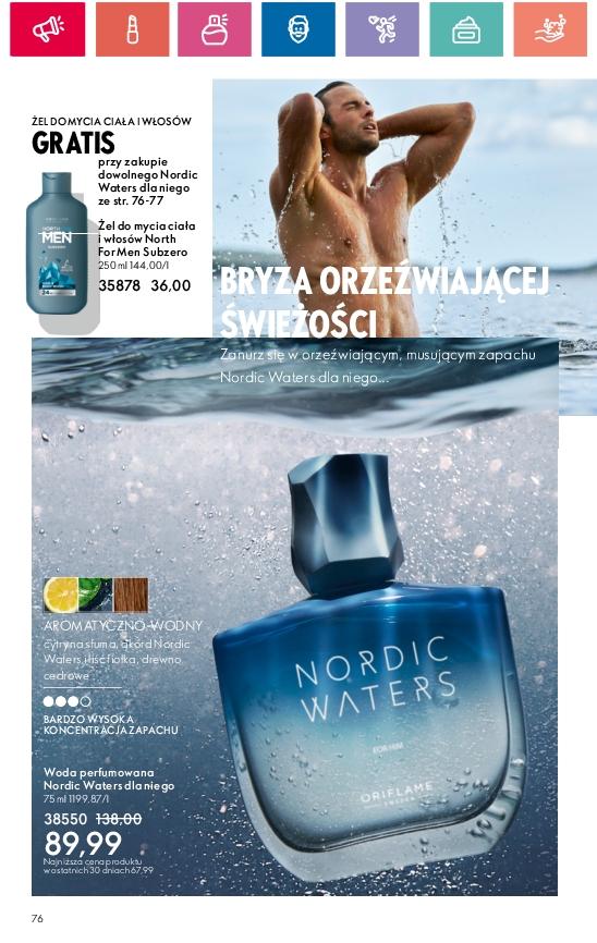 Gazetka promocyjna Oriflame str. 76