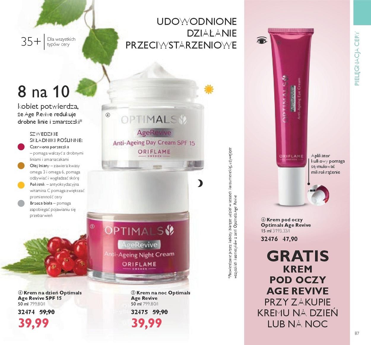 Gazetka promocyjna Oriflame str. 87