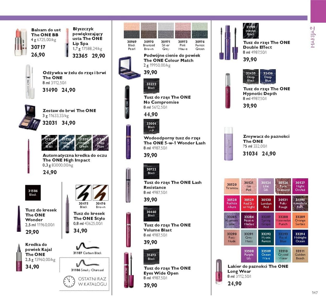 Gazetka promocyjna Oriflame str. 147