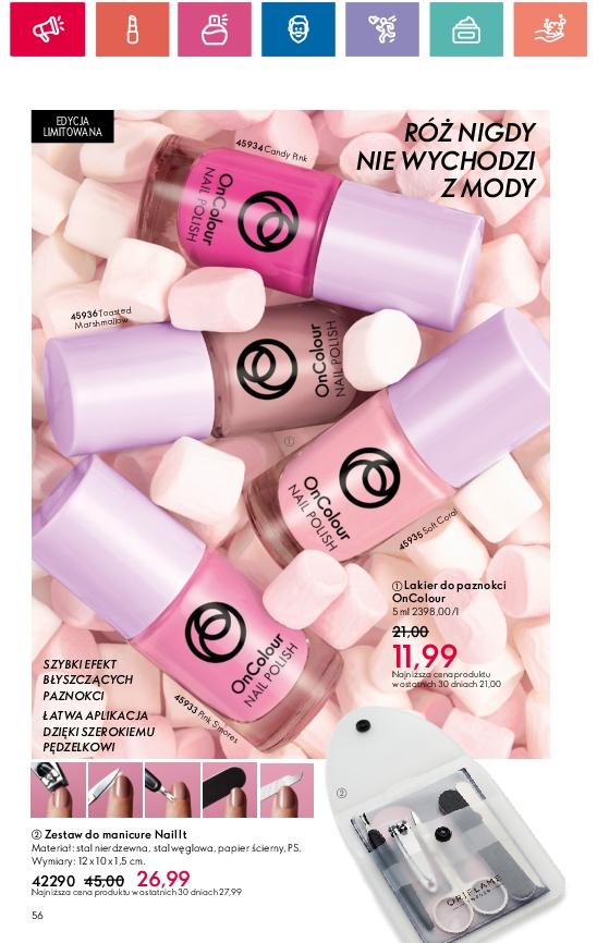 Gazetka promocyjna Oriflame str. 56