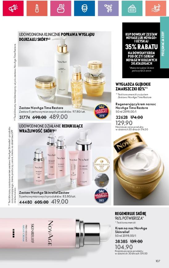 Gazetka promocyjna Oriflame str. 107