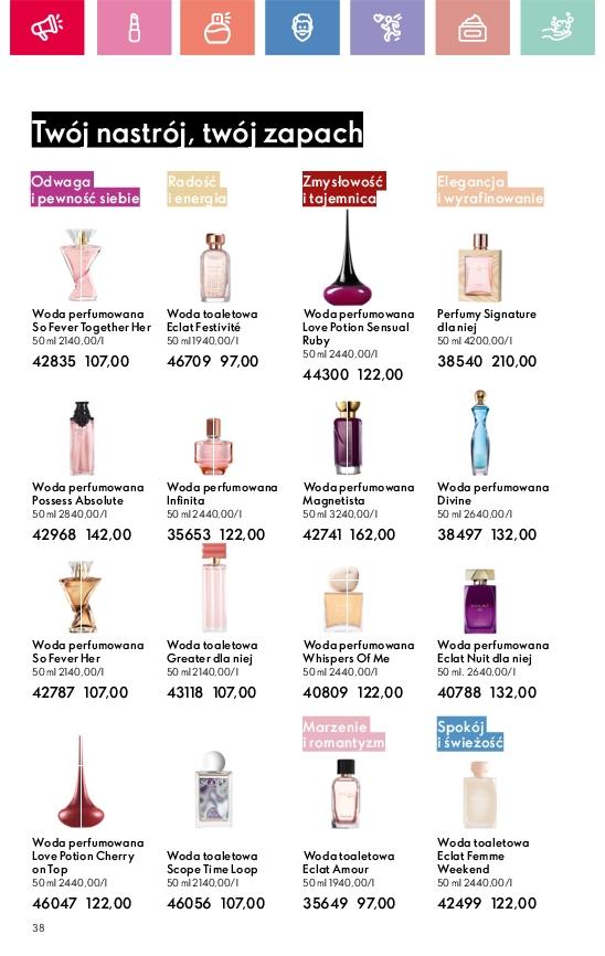 Gazetka promocyjna Oriflame str. 38
