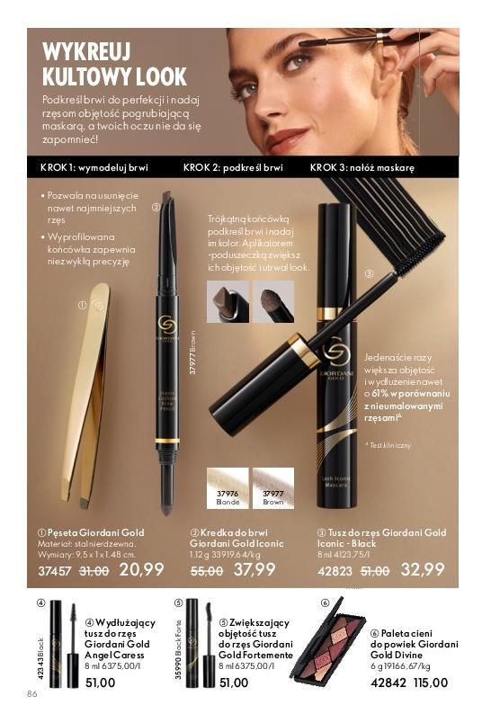 Gazetka promocyjna Oriflame str. 86
