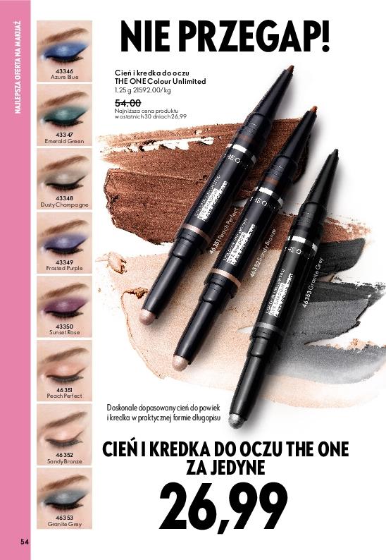 Gazetka promocyjna Oriflame str. 54
