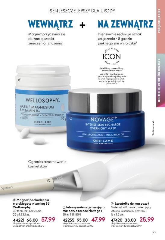 Gazetka promocyjna Oriflame str. 77