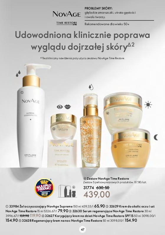 Gazetka promocyjna Oriflame str. 47