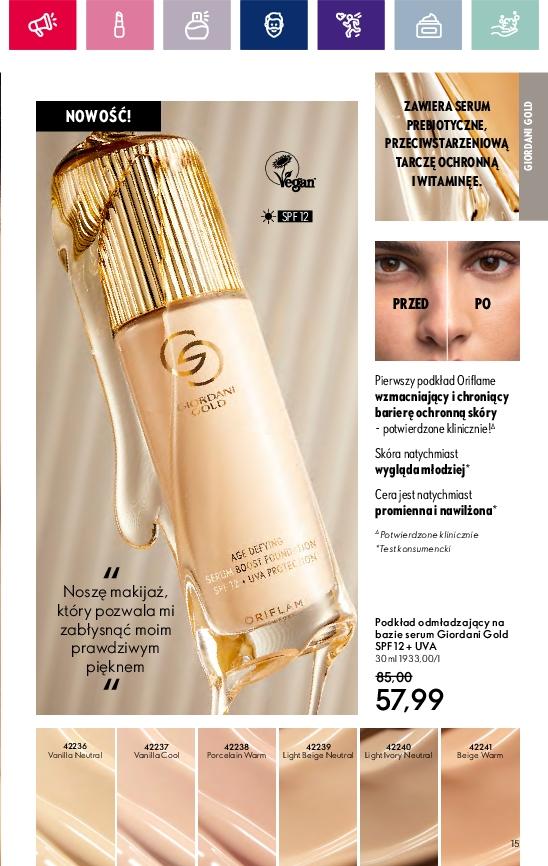 Gazetka promocyjna Oriflame str. 15