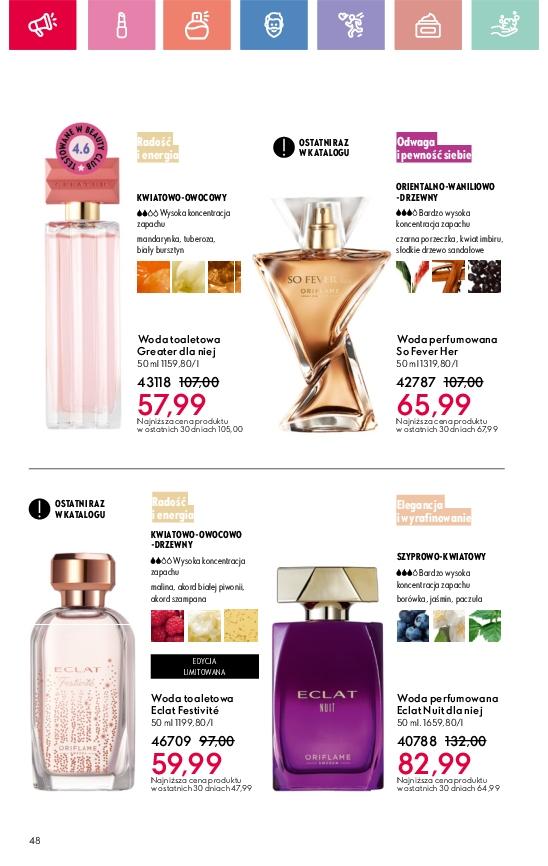 Gazetka promocyjna Oriflame str. 48