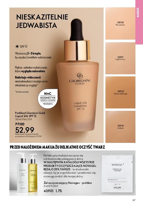 Gazetka promocyjna Oriflame str. 47