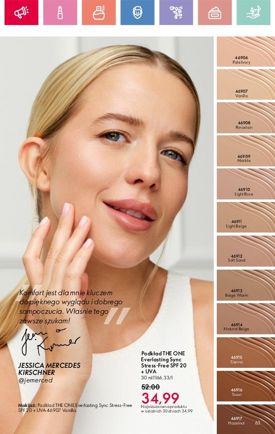 Gazetka promocyjna Oriflame str. 63