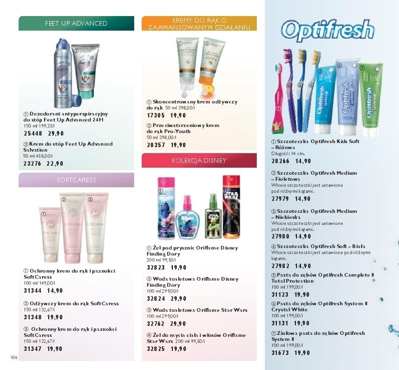 Gazetka promocyjna Oriflame str. 106