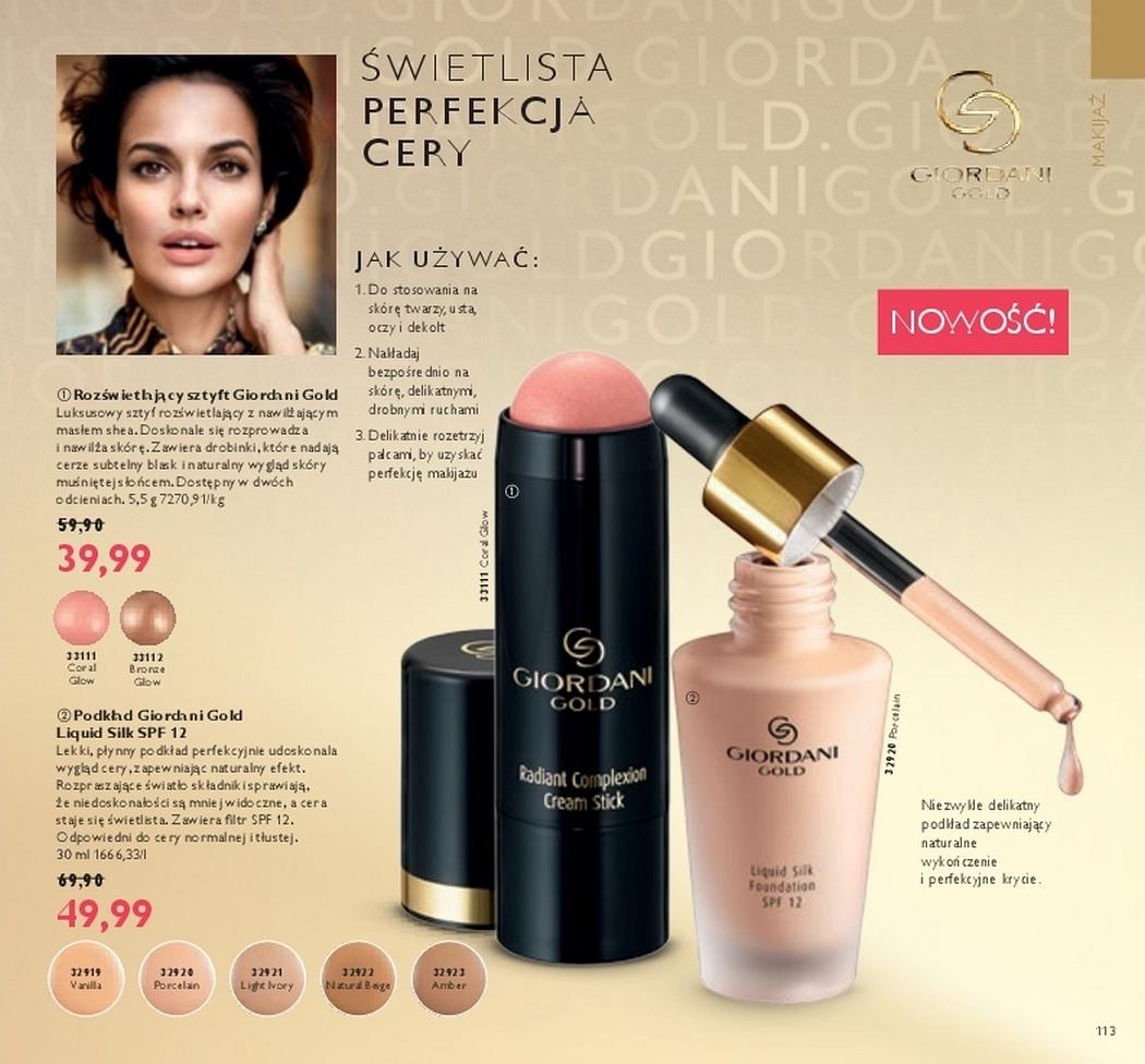Gazetka promocyjna Oriflame str. 113