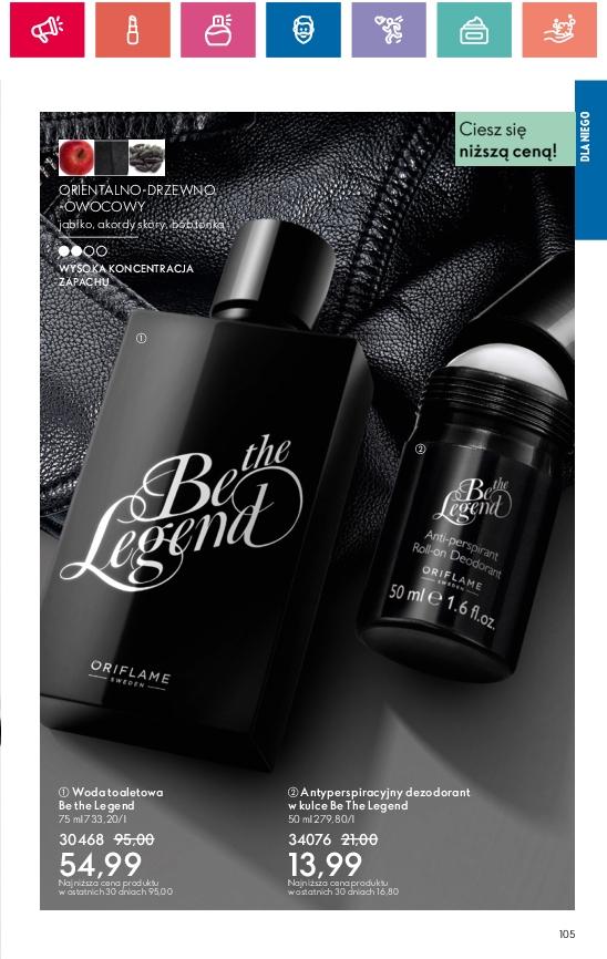 Gazetka promocyjna Oriflame str. 105