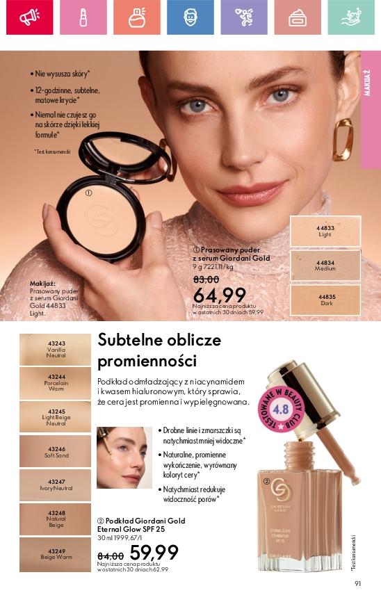 Gazetka promocyjna Oriflame str. 91