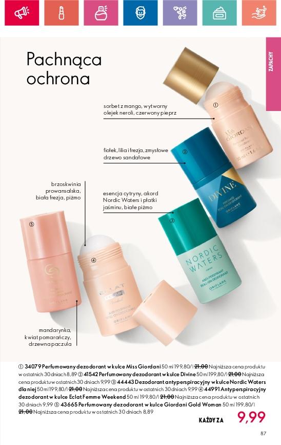 Gazetka promocyjna Oriflame str. 87