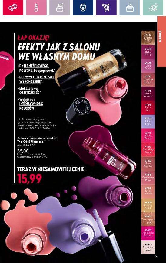 Gazetka promocyjna Oriflame str. 89