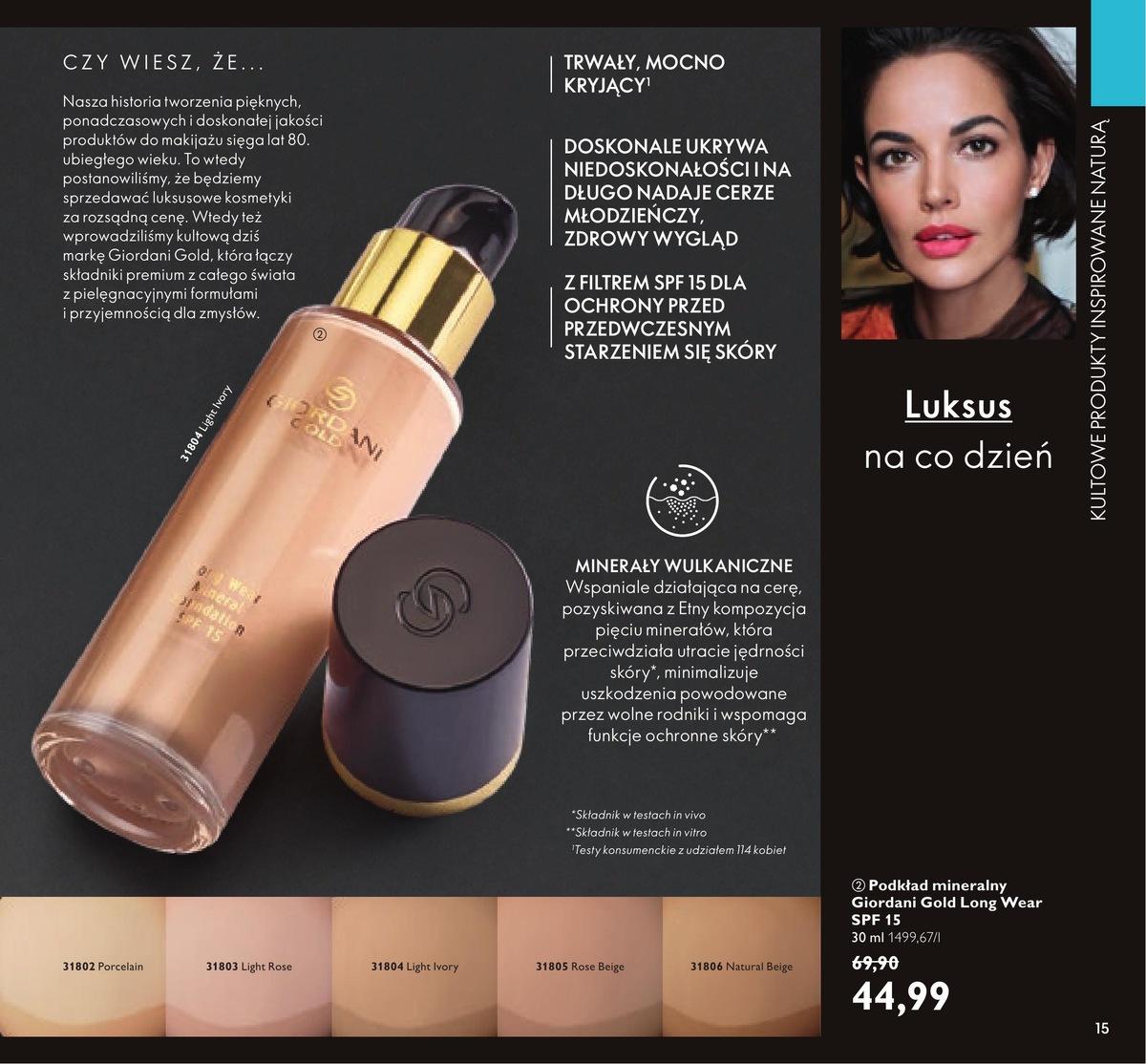 Gazetka promocyjna Oriflame str. 15