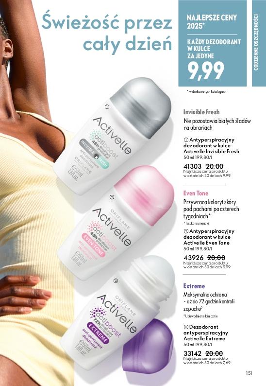 Gazetka promocyjna Oriflame str. 151