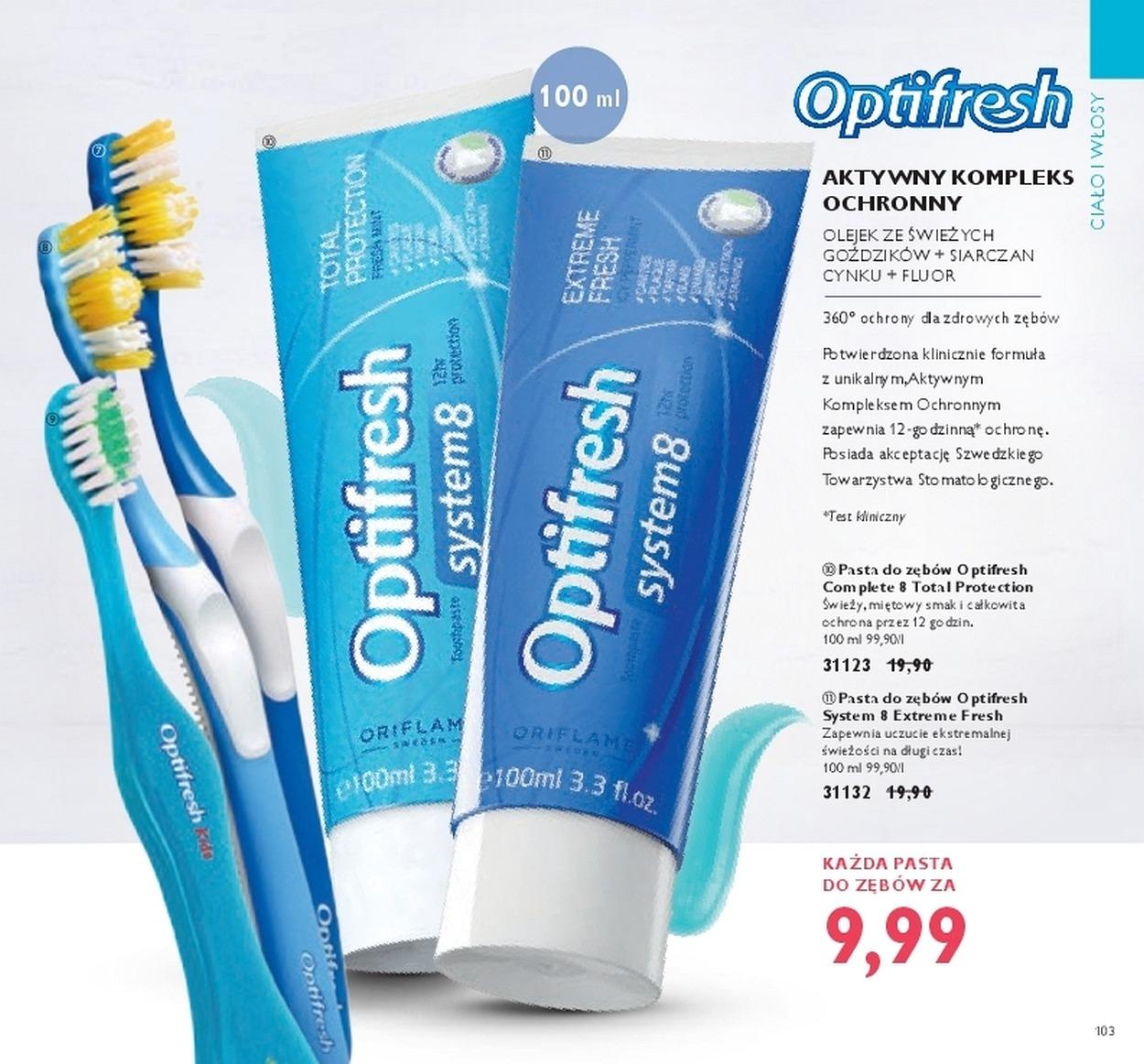 Gazetka promocyjna Oriflame str. 103