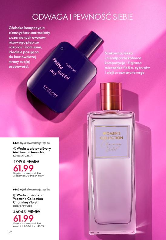 Gazetka promocyjna Oriflame str. 72