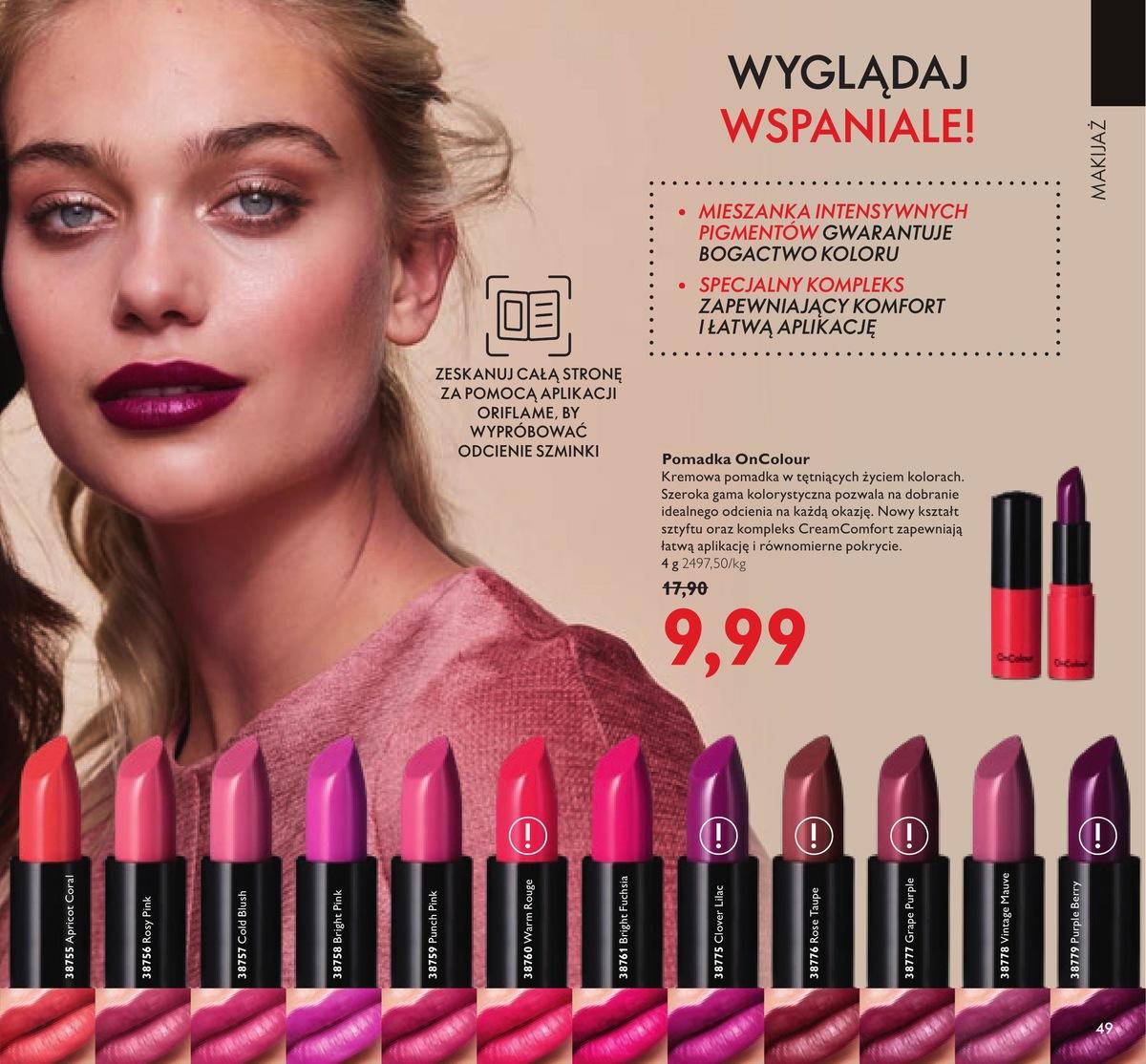 Gazetka promocyjna Oriflame str. 49