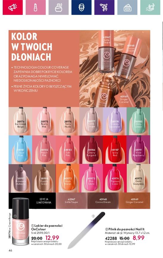 Gazetka promocyjna Oriflame str. 46