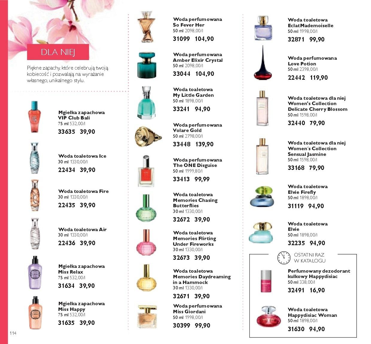 Gazetka promocyjna Oriflame str. 114