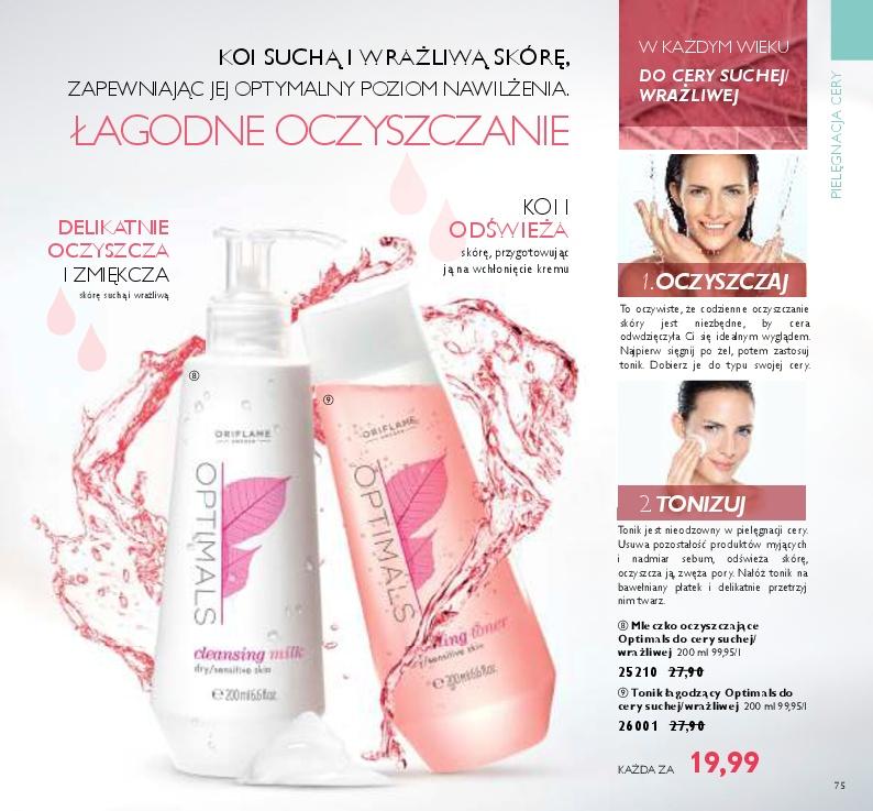 Gazetka promocyjna Oriflame str. 75