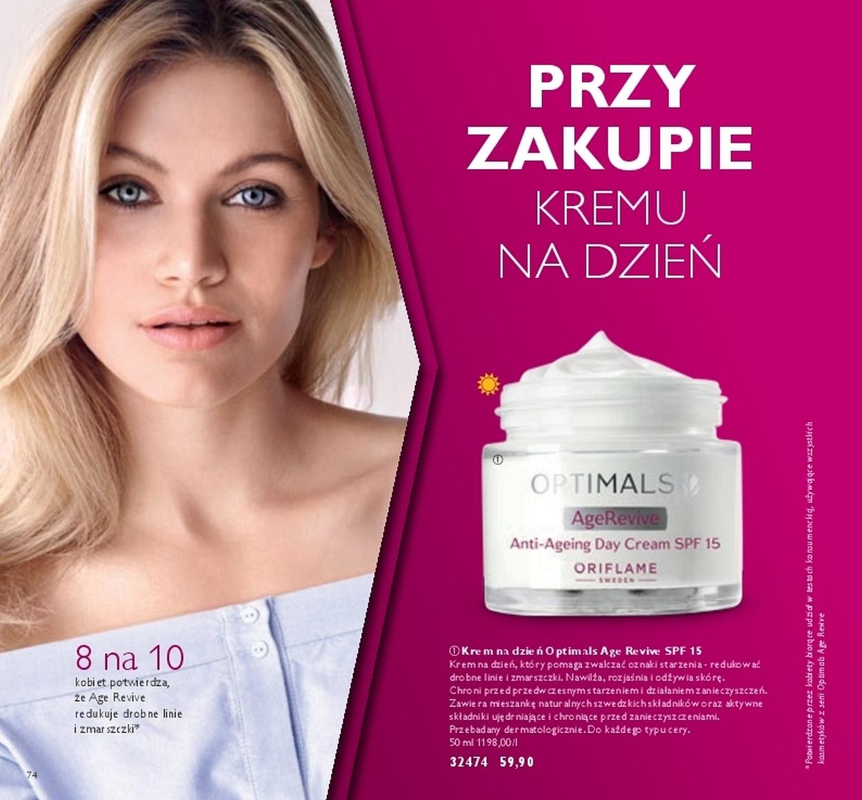 Gazetka promocyjna Oriflame str. 74