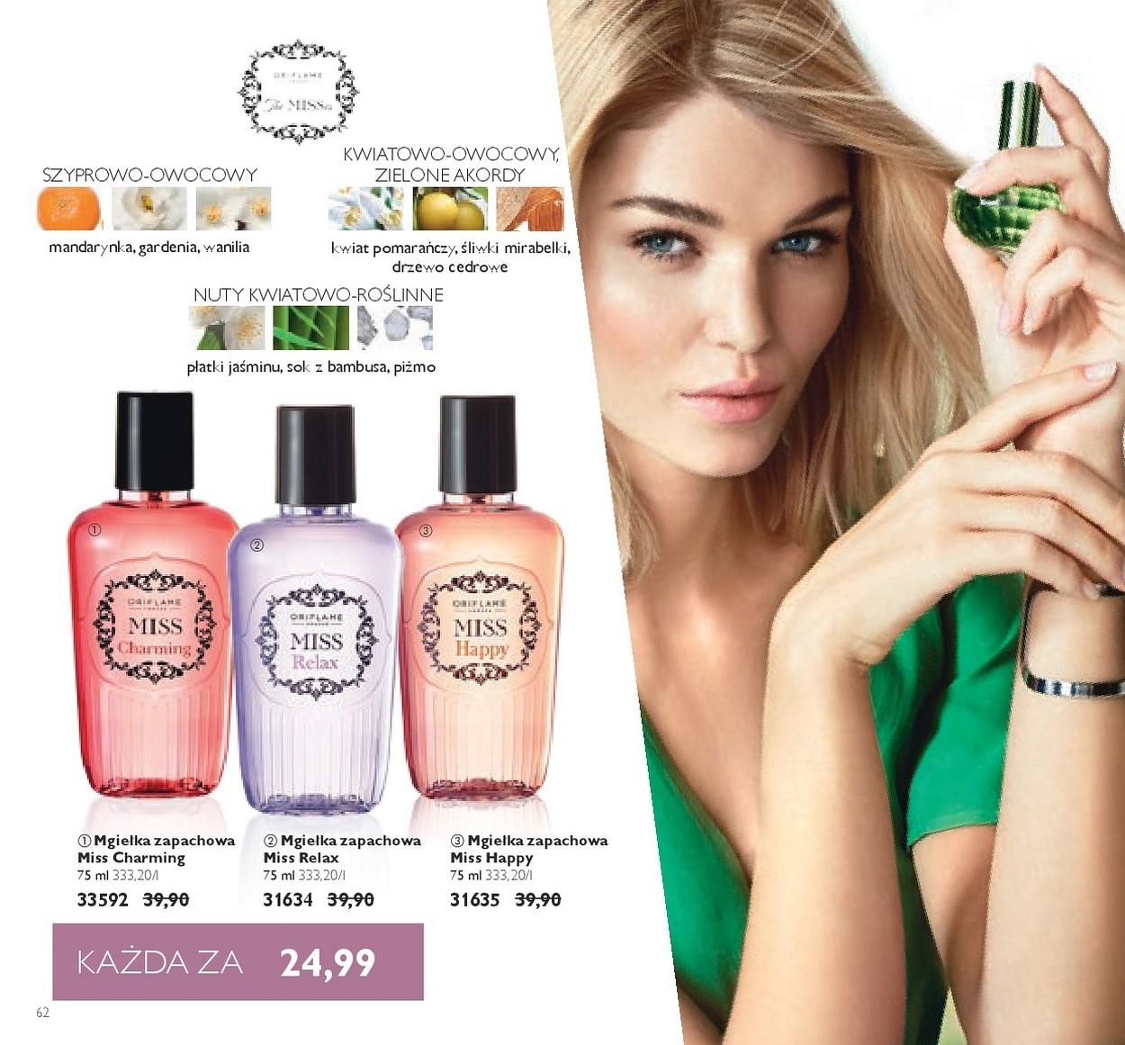 Gazetka promocyjna Oriflame str. 62