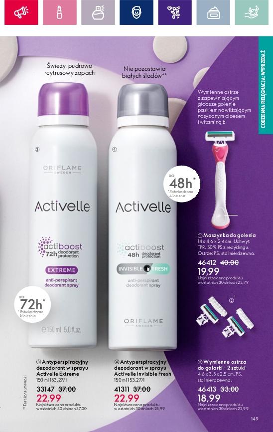 Gazetka promocyjna Oriflame str. 149