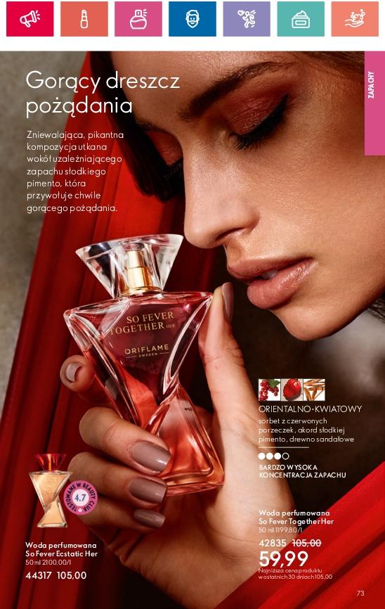 Gazetka promocyjna Oriflame str. 73