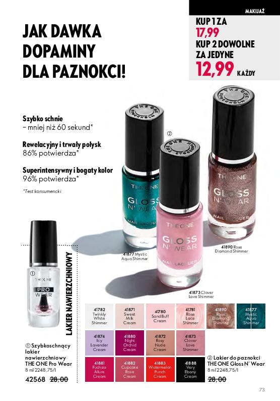 Gazetka promocyjna Oriflame str. 73