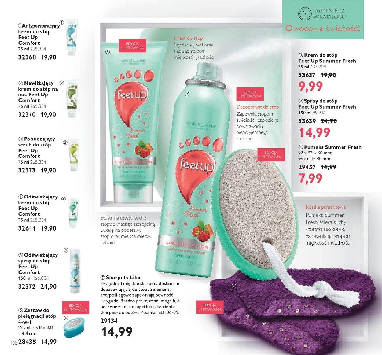 Gazetka promocyjna Oriflame str. 102