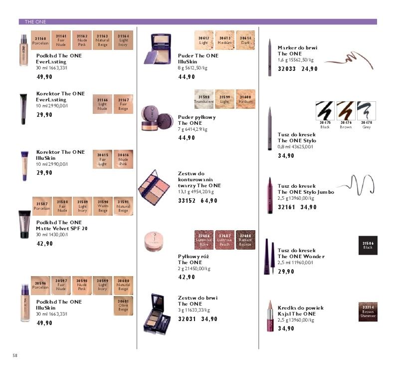 Gazetka promocyjna Oriflame str. 58