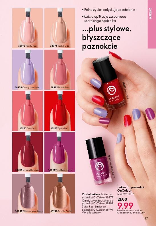 Gazetka promocyjna Oriflame str. 87