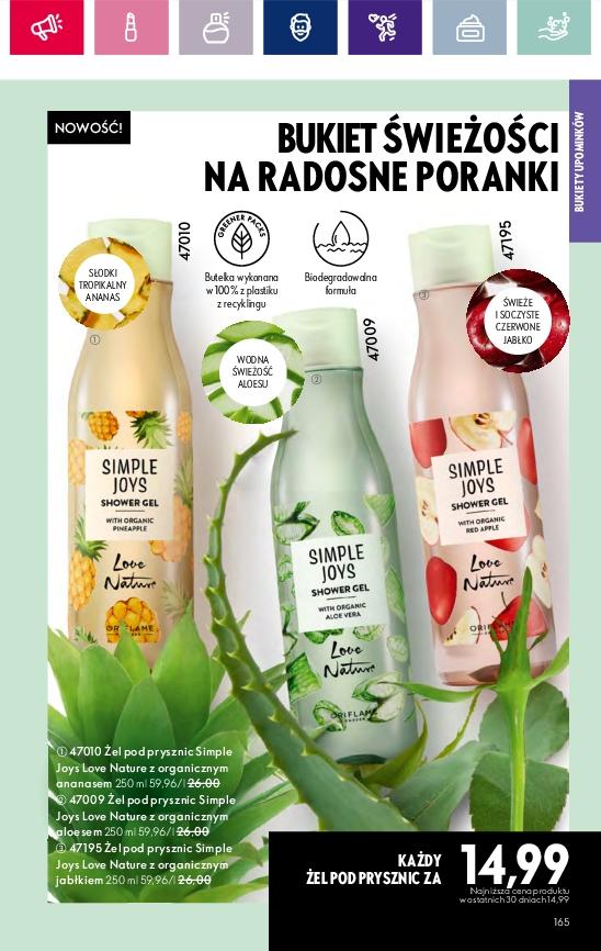Gazetka promocyjna Oriflame str. 165