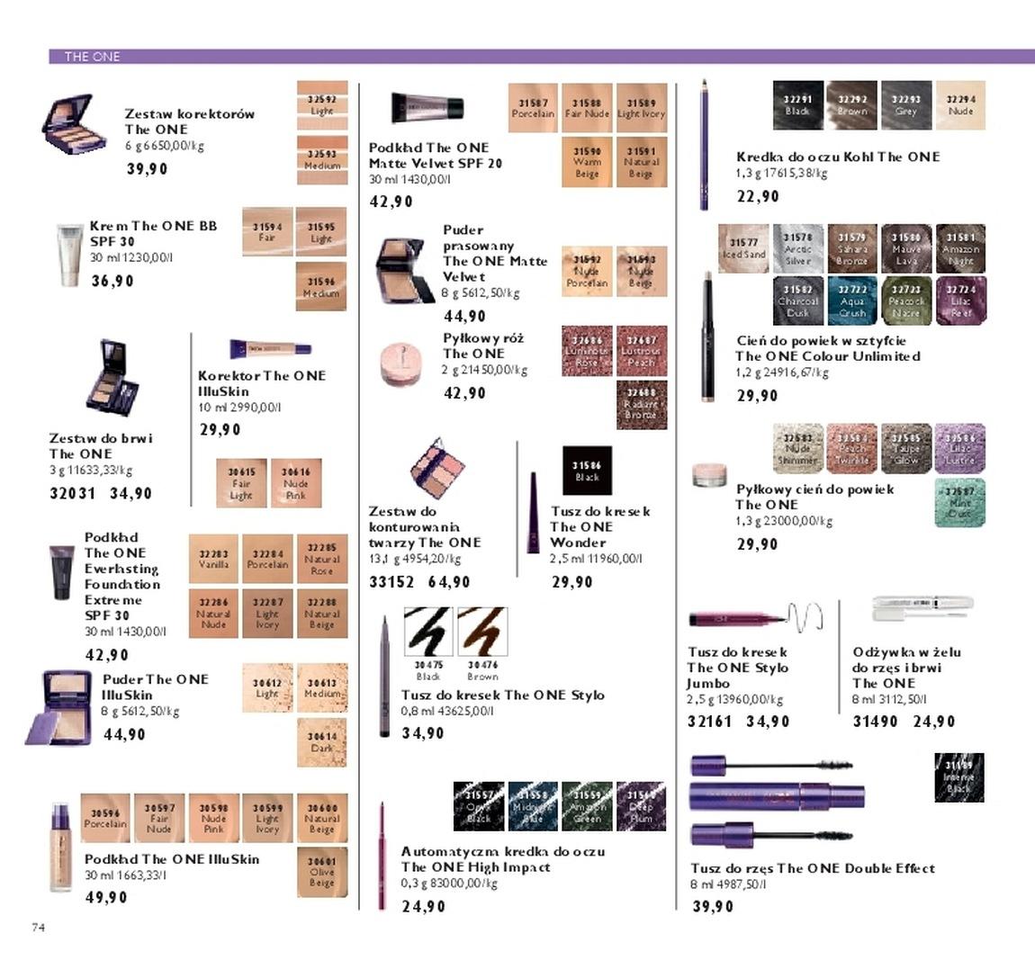 Gazetka promocyjna Oriflame str. 74