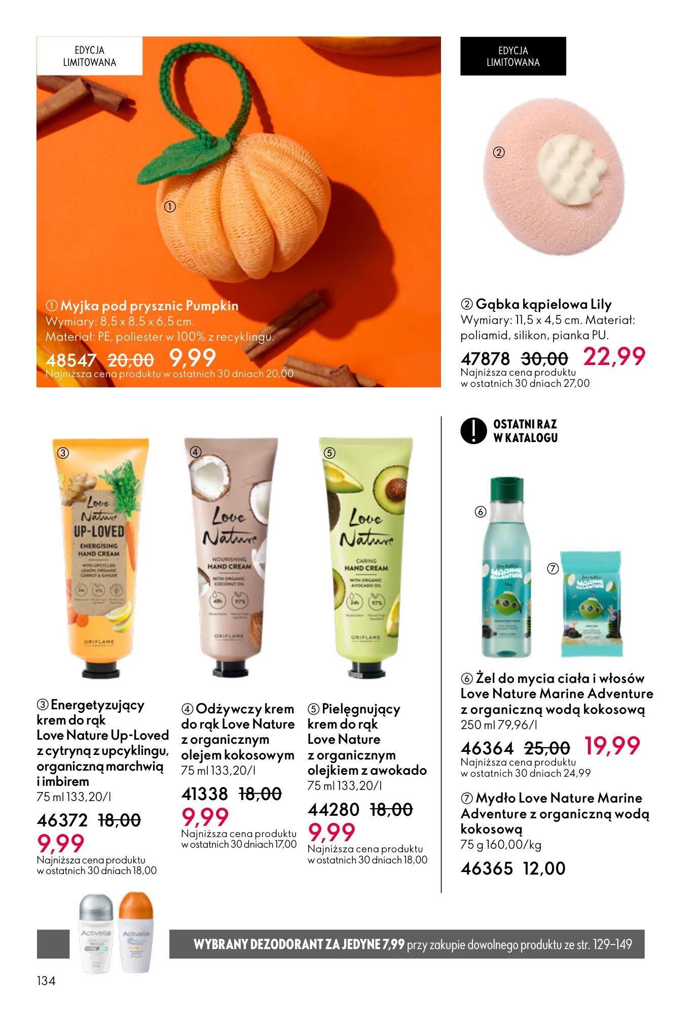 Gazetka promocyjna Oriflame str. 134