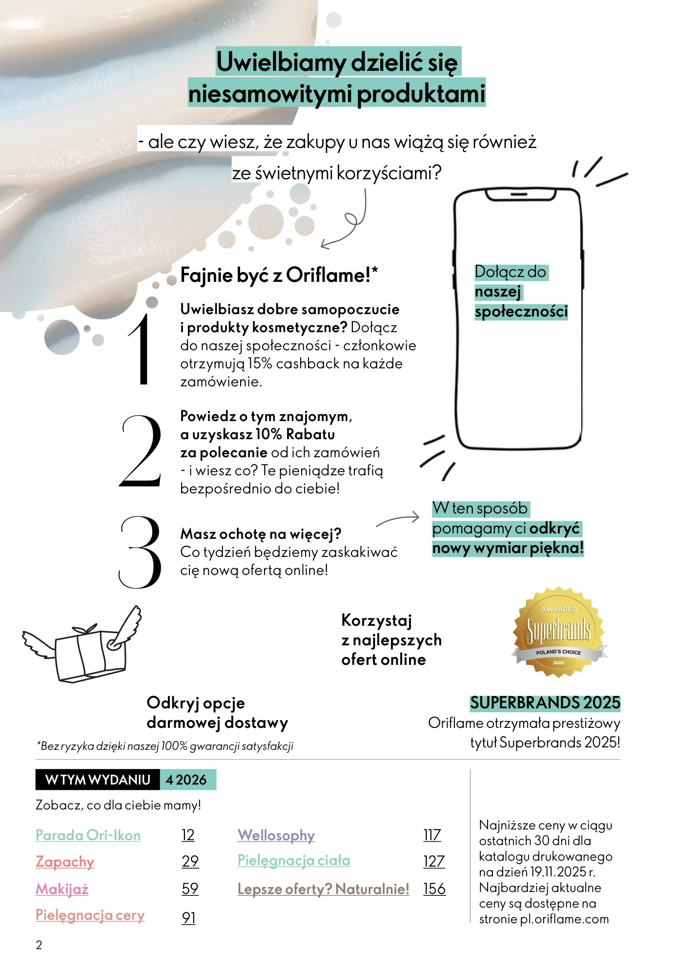 Gazetka promocyjna Oriflame str. 2