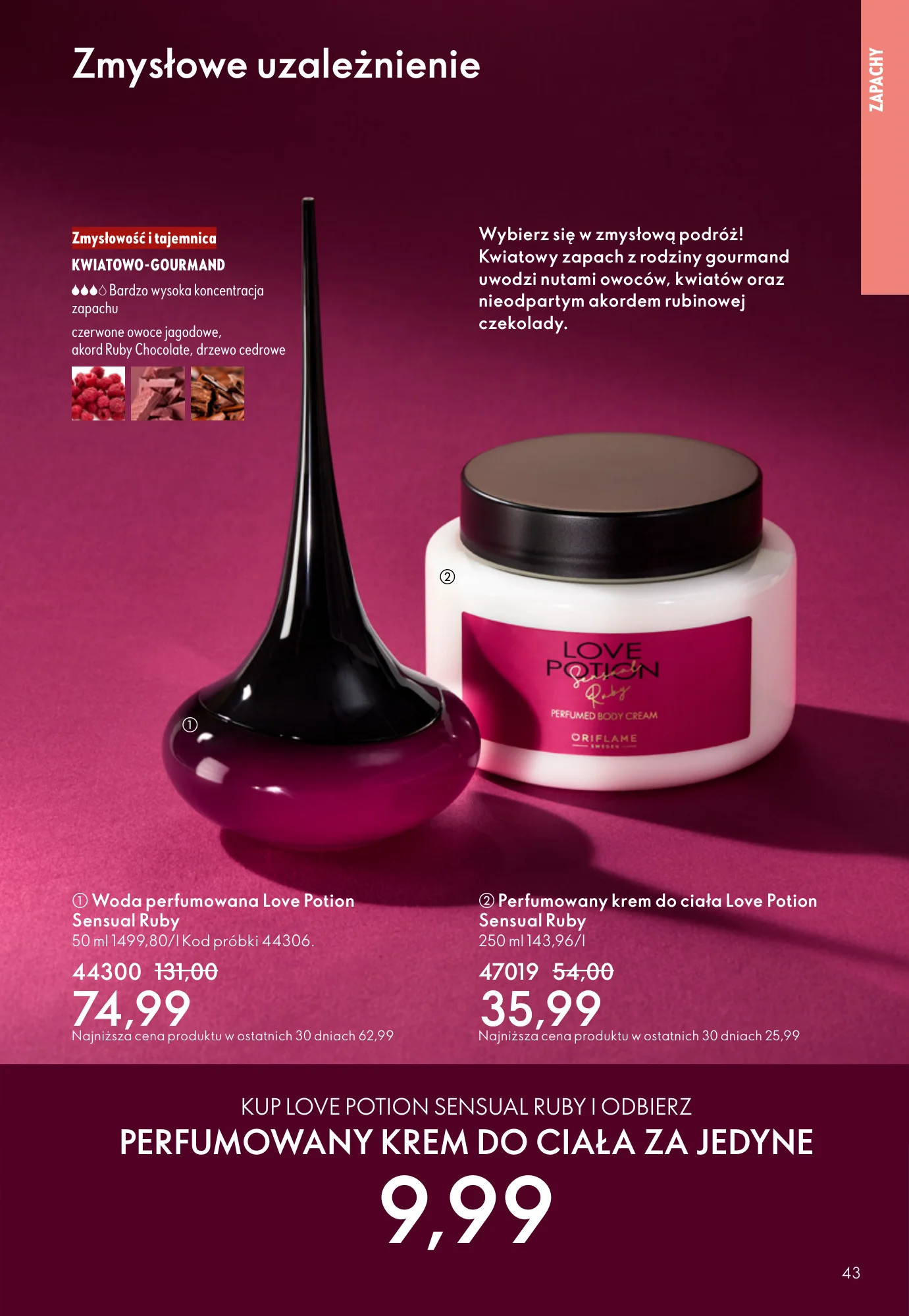 Gazetka promocyjna Oriflame str. 43