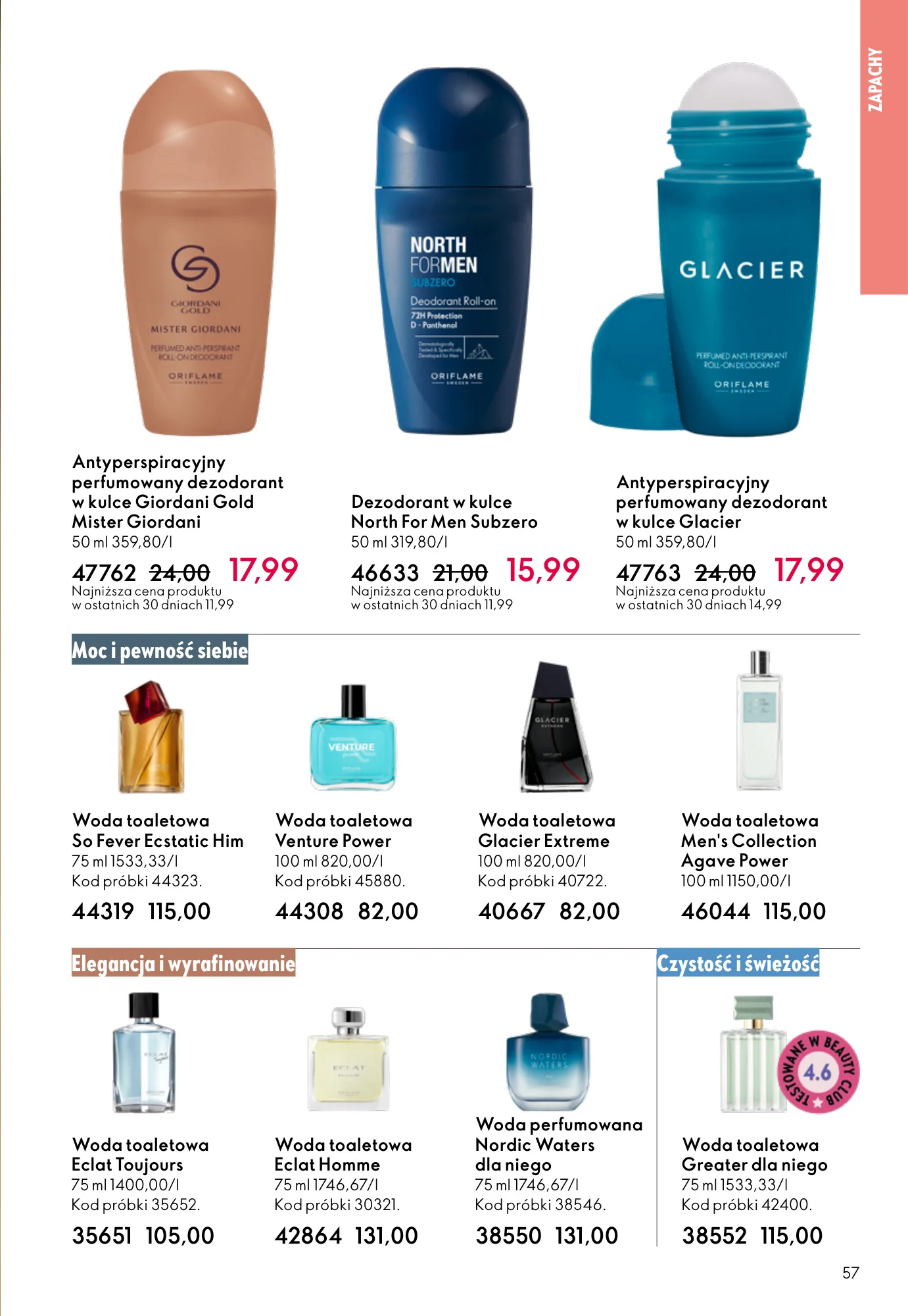 Gazetka promocyjna Oriflame str. 57