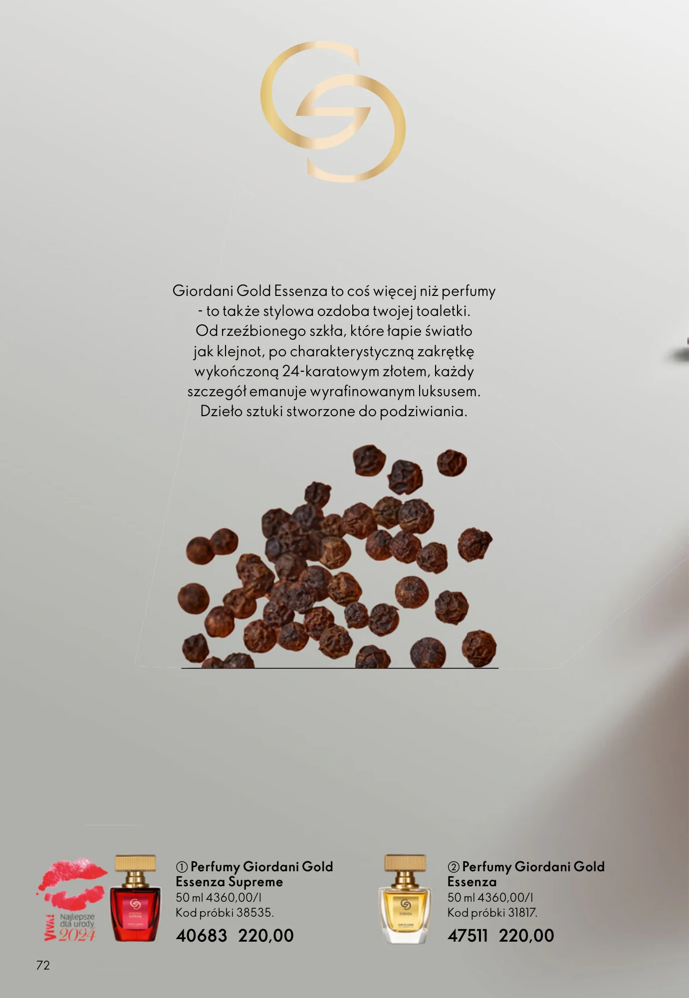 Gazetka promocyjna Oriflame str. 72