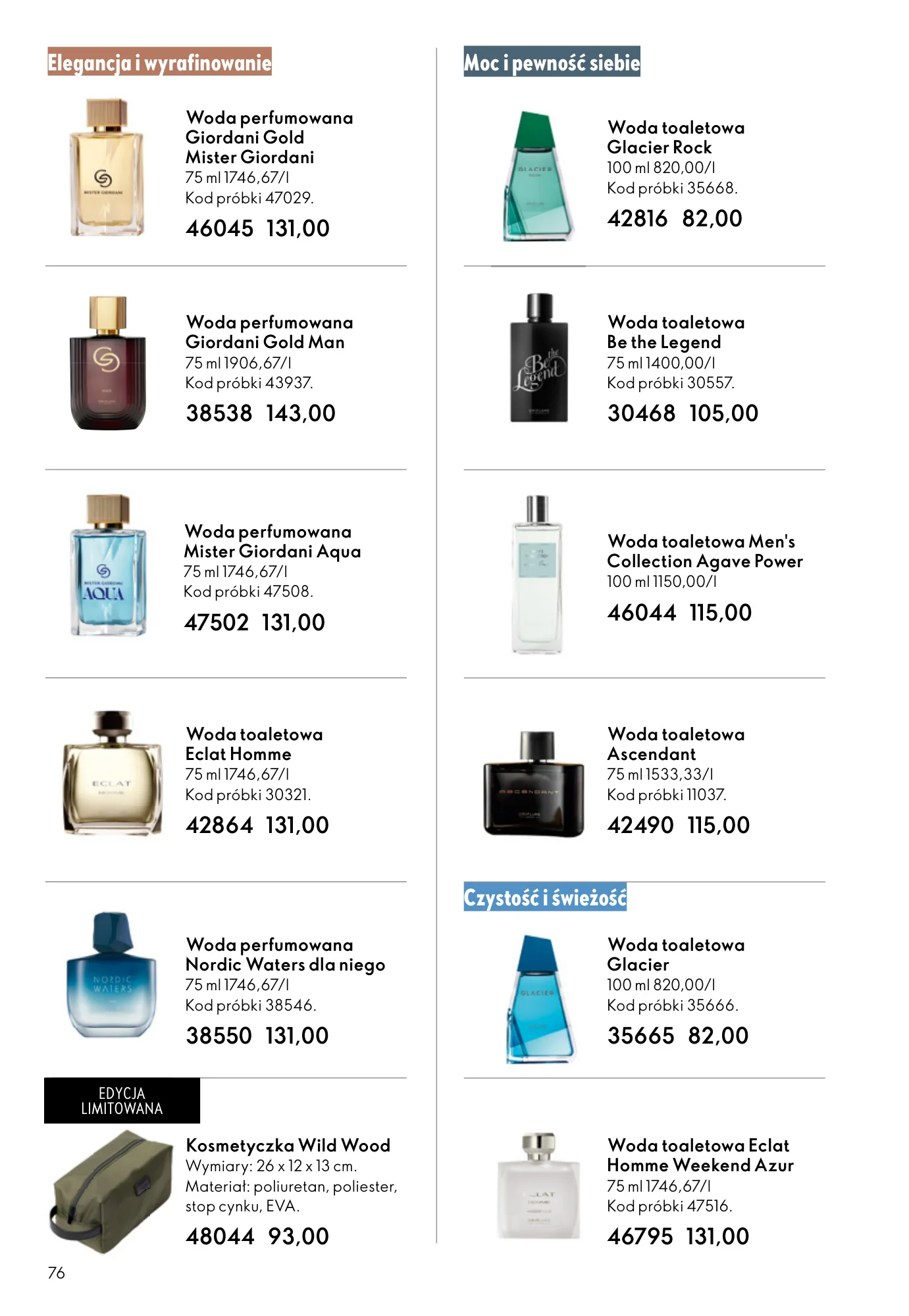 Gazetka promocyjna Oriflame str. 76