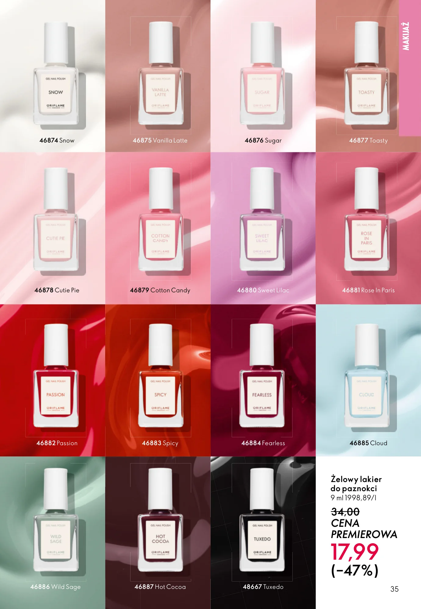 Gazetka promocyjna Oriflame str. 35