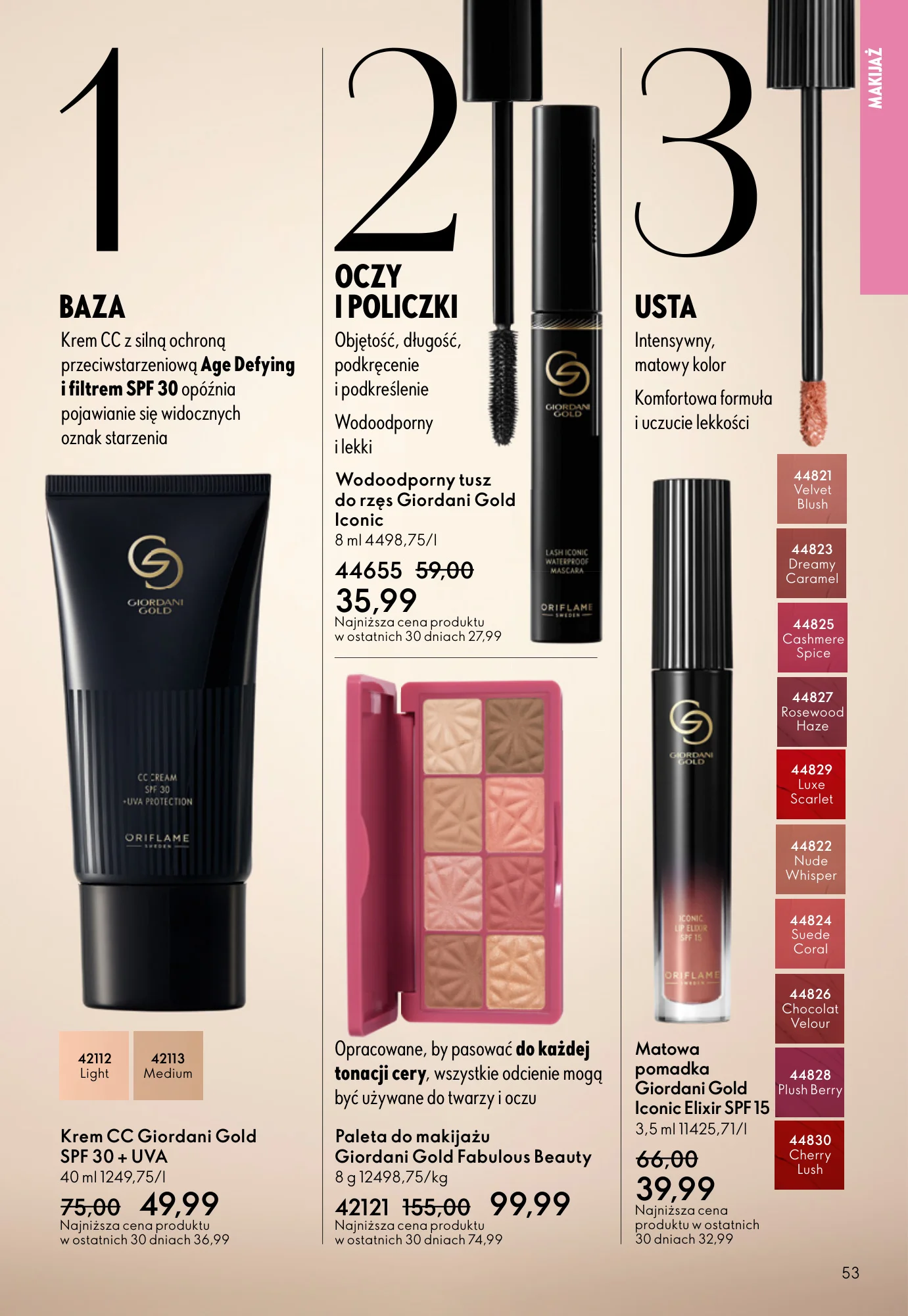 Gazetka promocyjna Oriflame str. 53