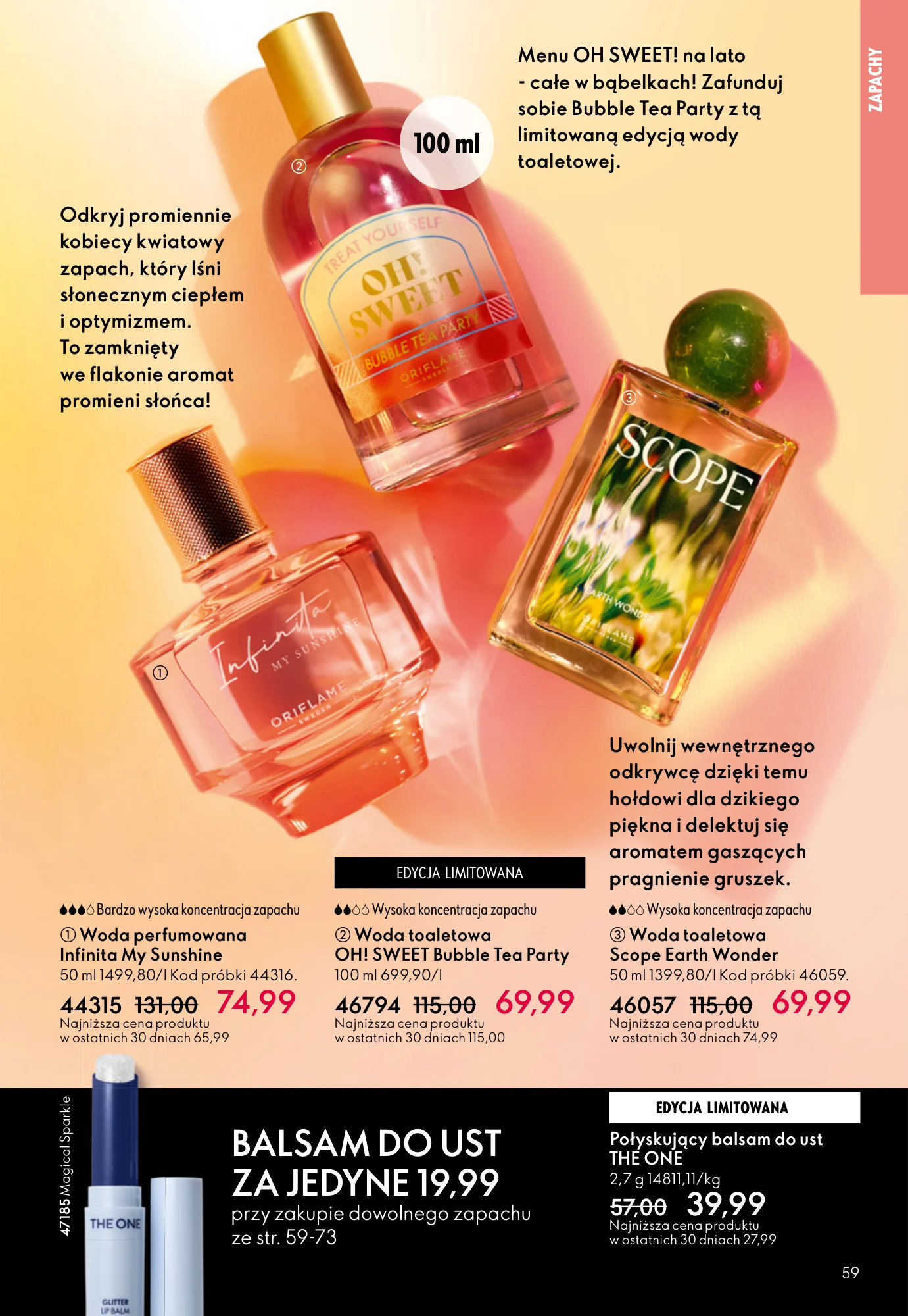 Gazetka promocyjna Oriflame str. 59