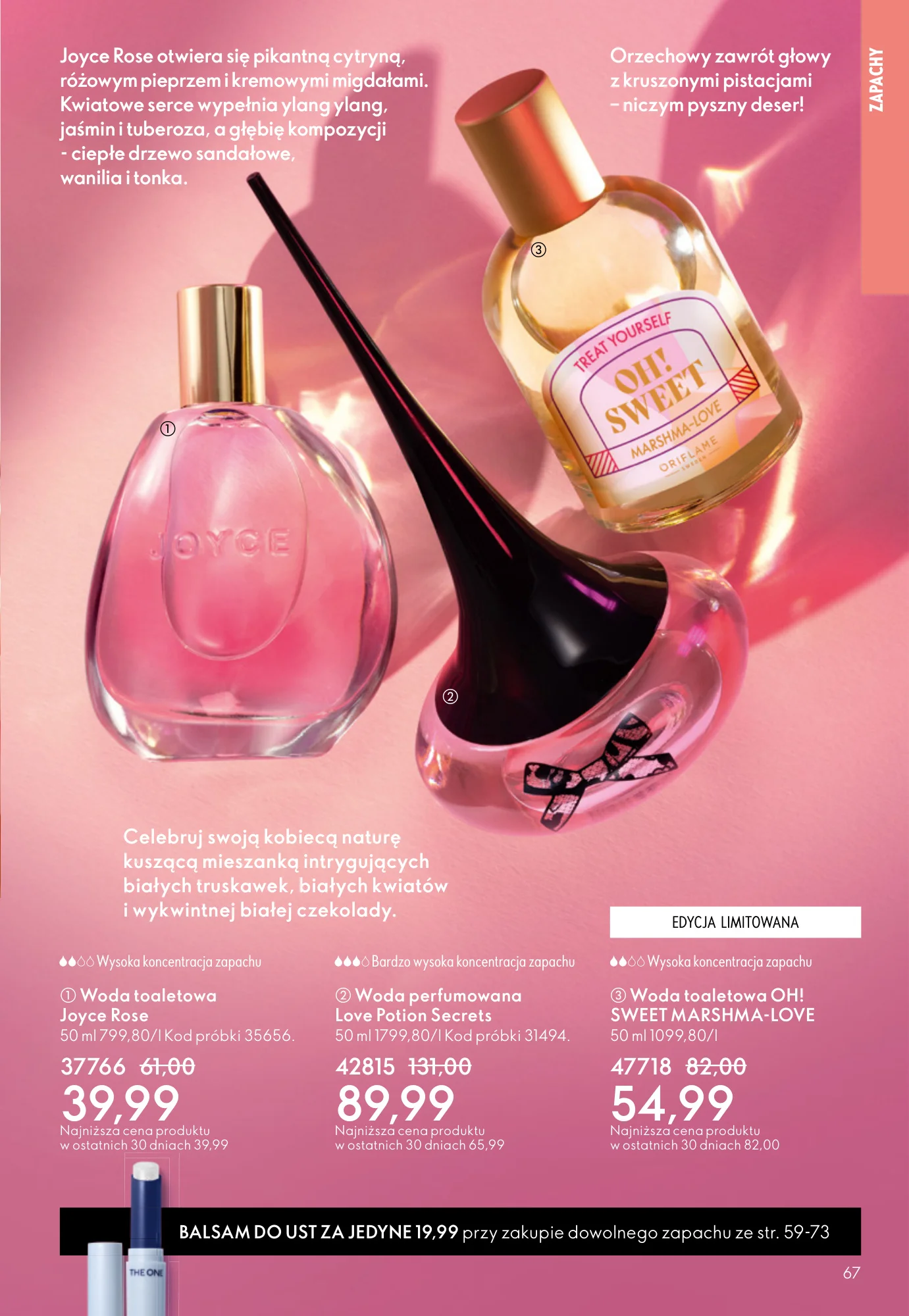 Gazetka promocyjna Oriflame str. 67