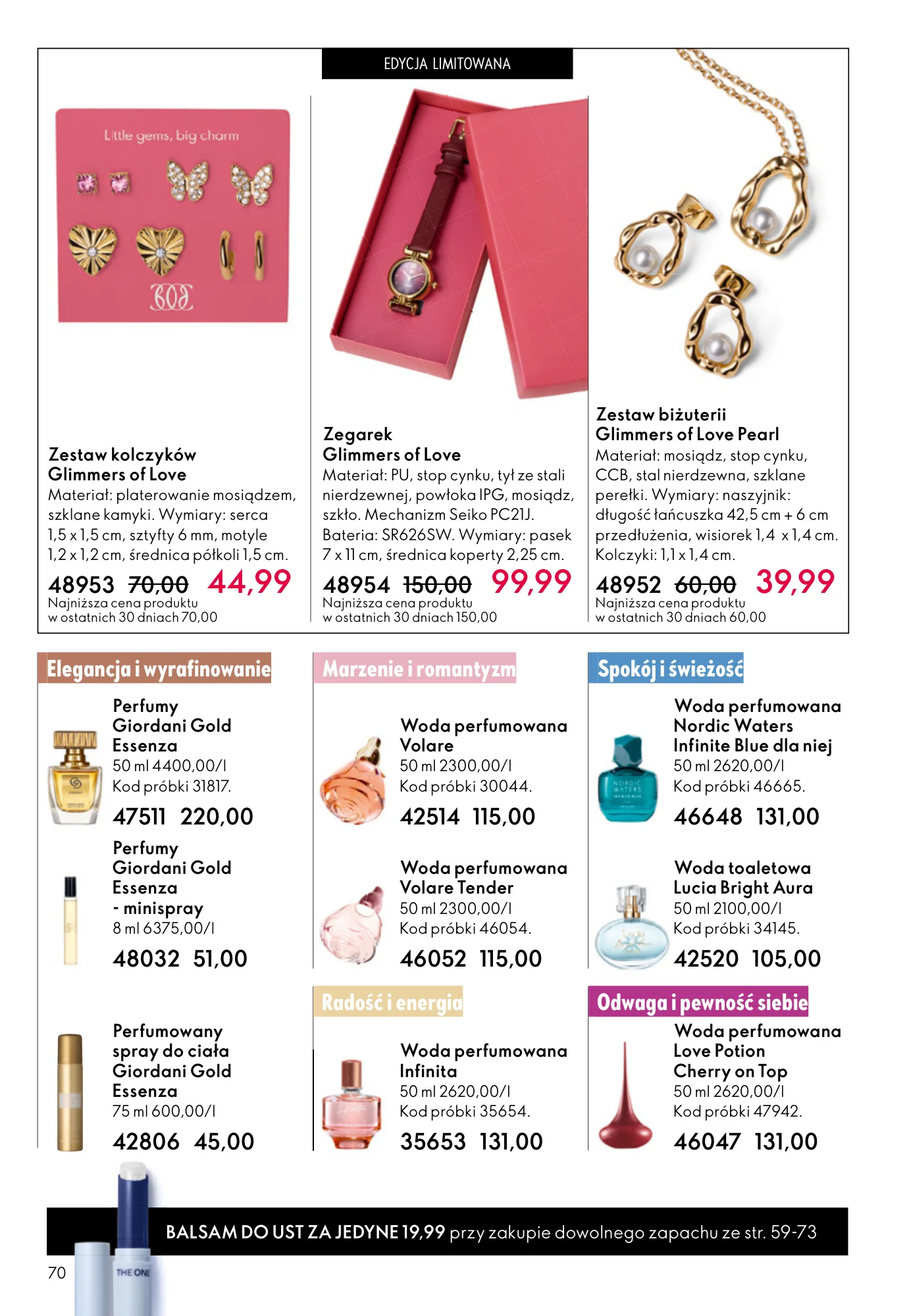 Gazetka promocyjna Oriflame str. 70